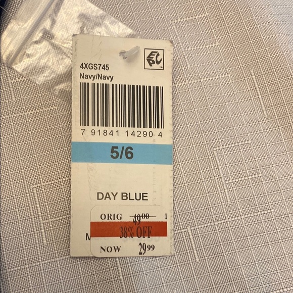 B Darlin Blue A-Line Mini Dress Short Sleeve Crew Neck NWT - Picture 5 of 11